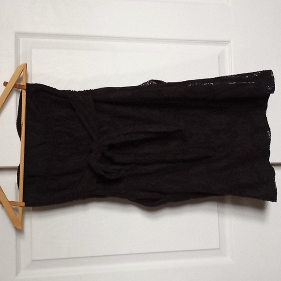 Kismet Black Lace Strapless Dress Small - Picture 4 of 8